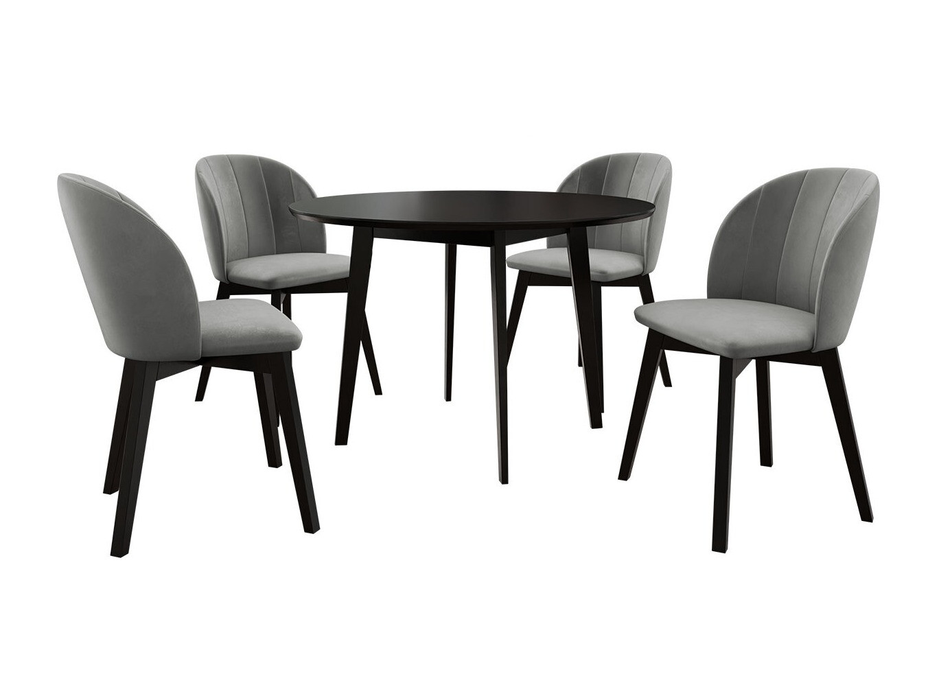 Set de mese Racine 136 (Negru)
