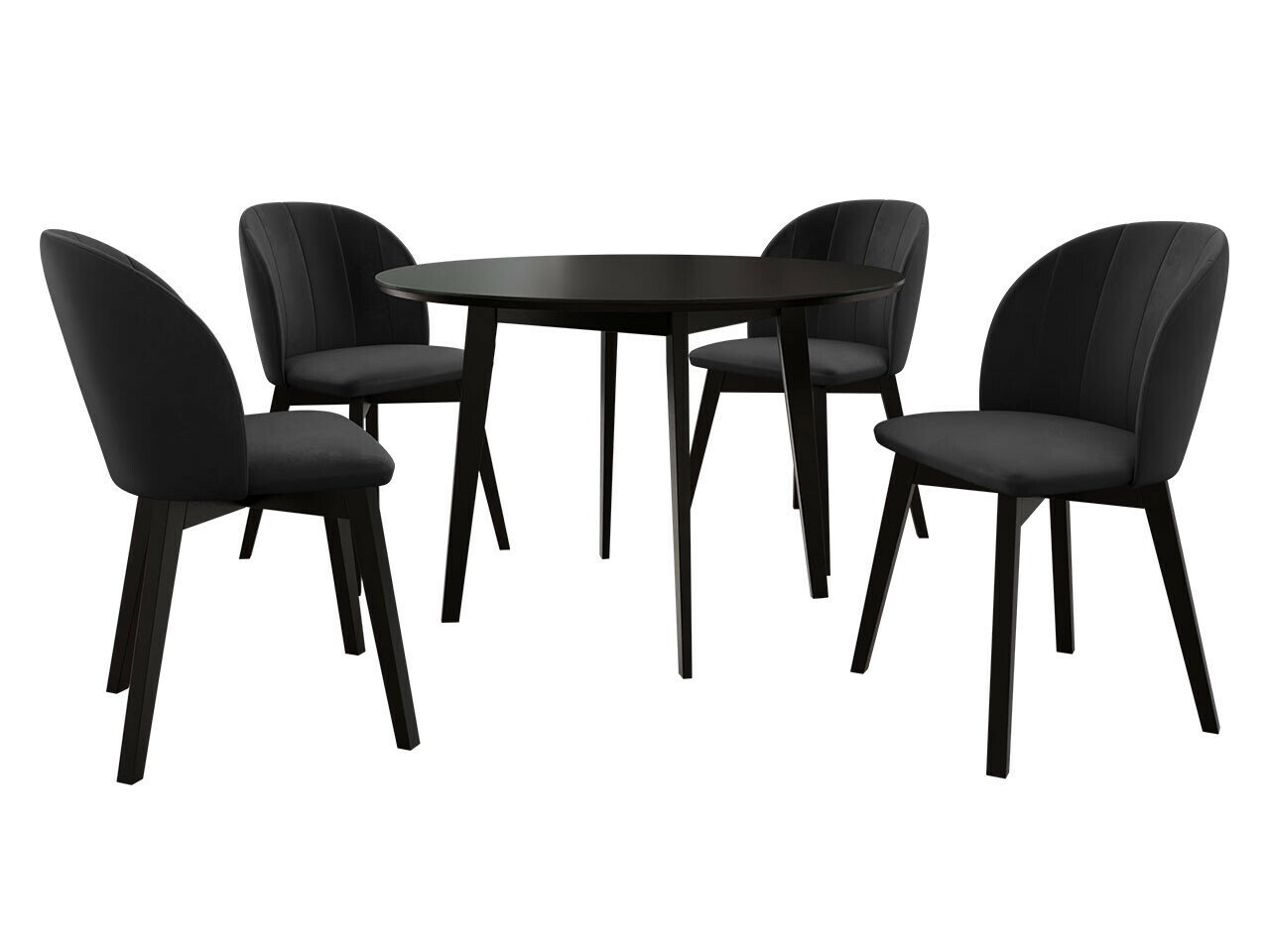 Set de mese Racine 136 (Negru)