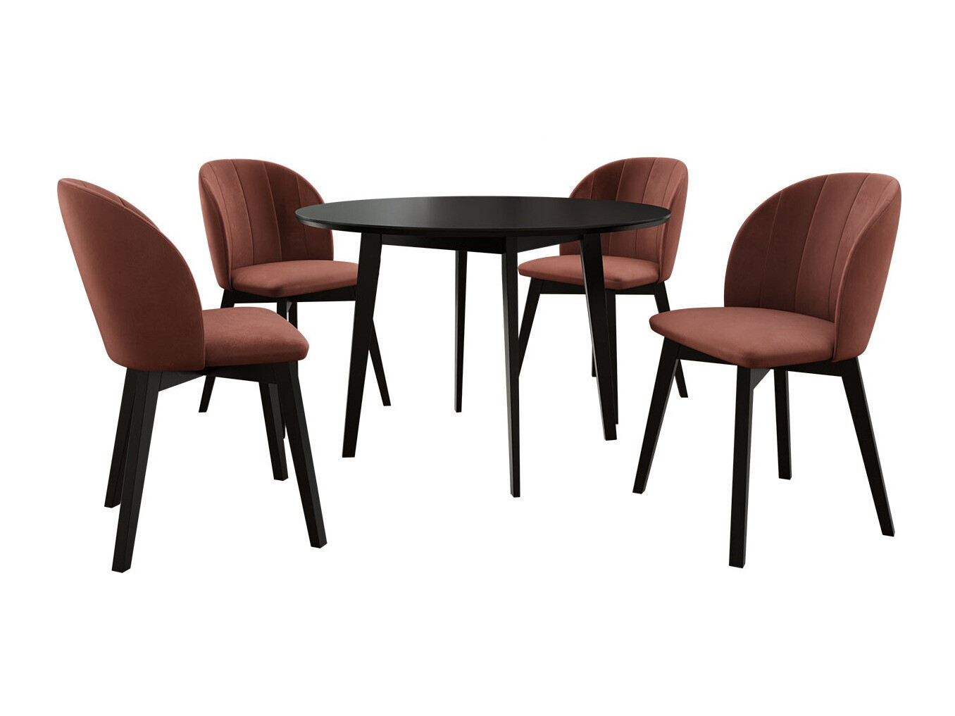 Set de mese Racine 136 (Negru)