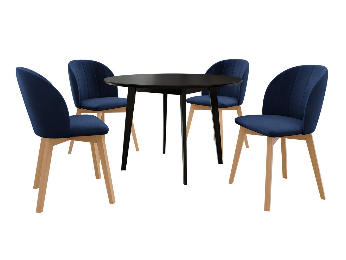 Set de mese Racine 136 (Negru)