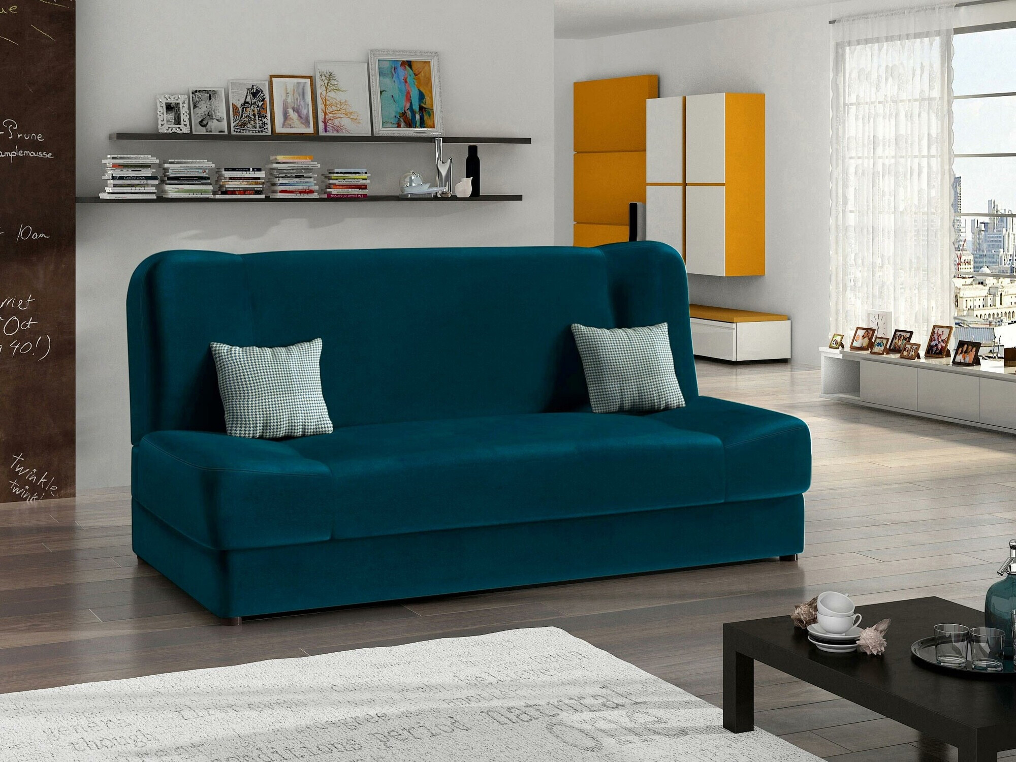 Canapea extensibilă Comfivo Cera II (Venus Velvet 2911 + Kenya 796)