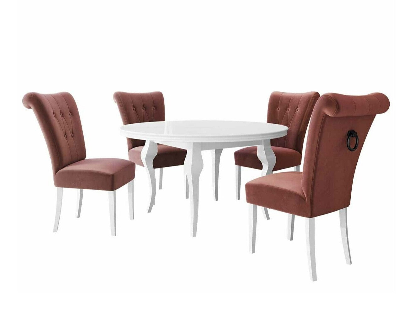 Set de mese Racine 143 (Alb + Magic Velvet 2258)
