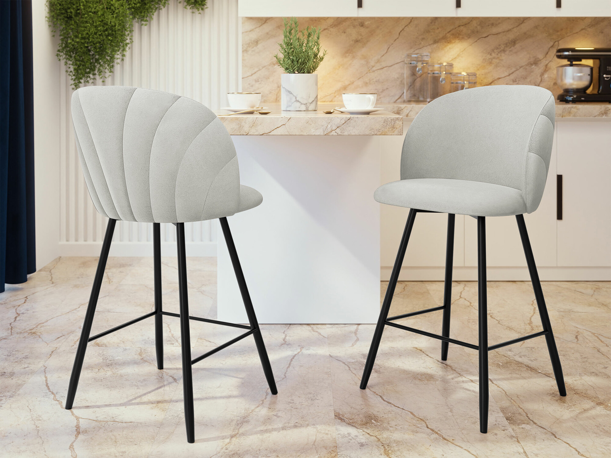 Scaun bar Sparks 204 (Royal Velvet 01)