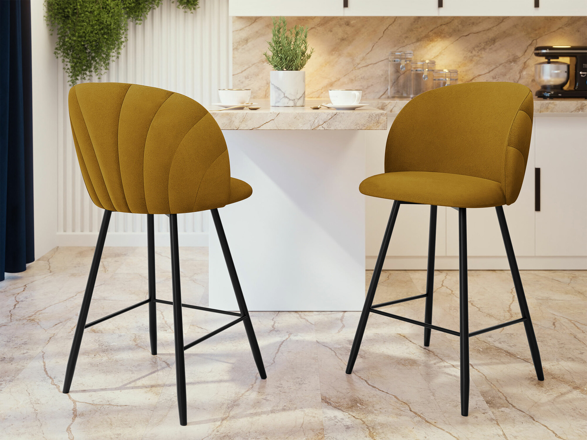 Scaun bar Sparks 204 (Royal Velvet 10)