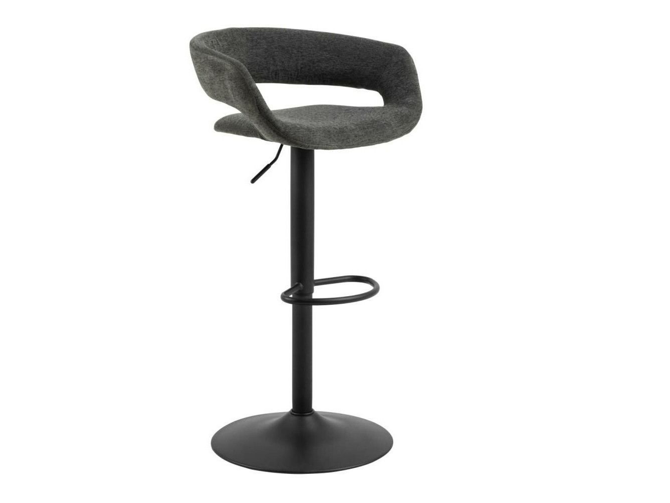Scaun de bar Norsica 280 (Gri + Negru)
