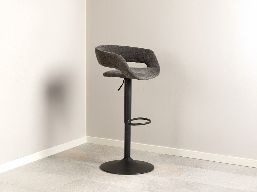 Scaun de bar Norsica 280 (Gri + Negru)