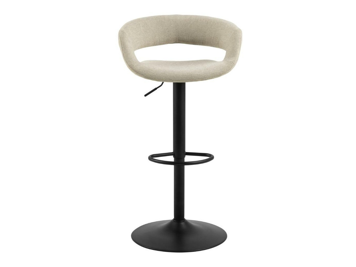 Scaun de bar Norsica 280 (Maro deschis + Negru)