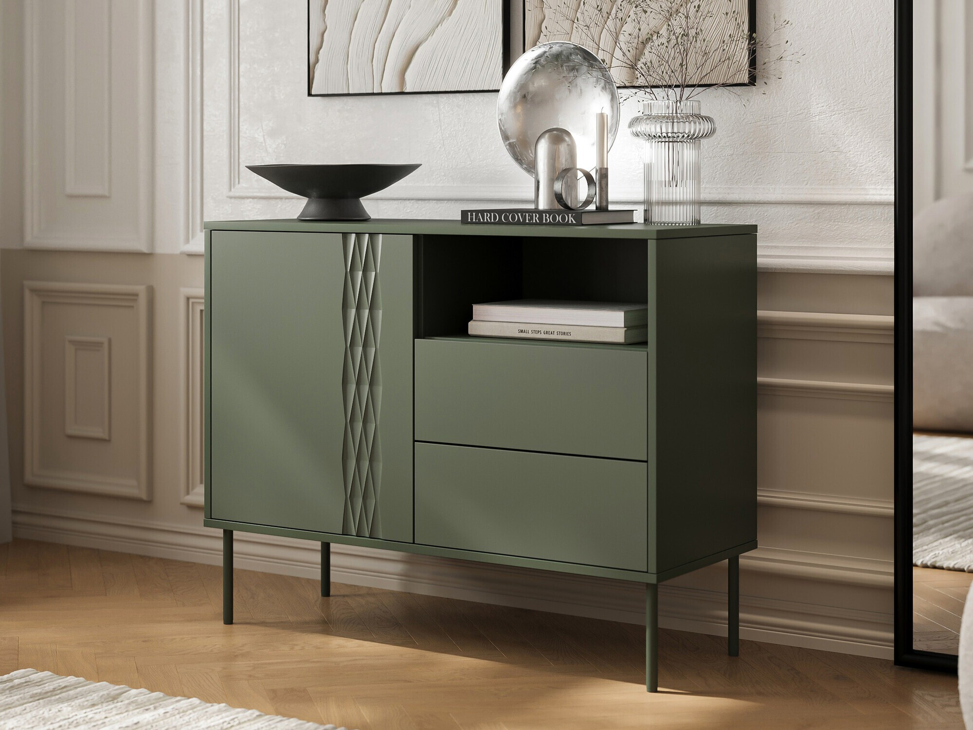 Comodă Tolete 100 (Verde)