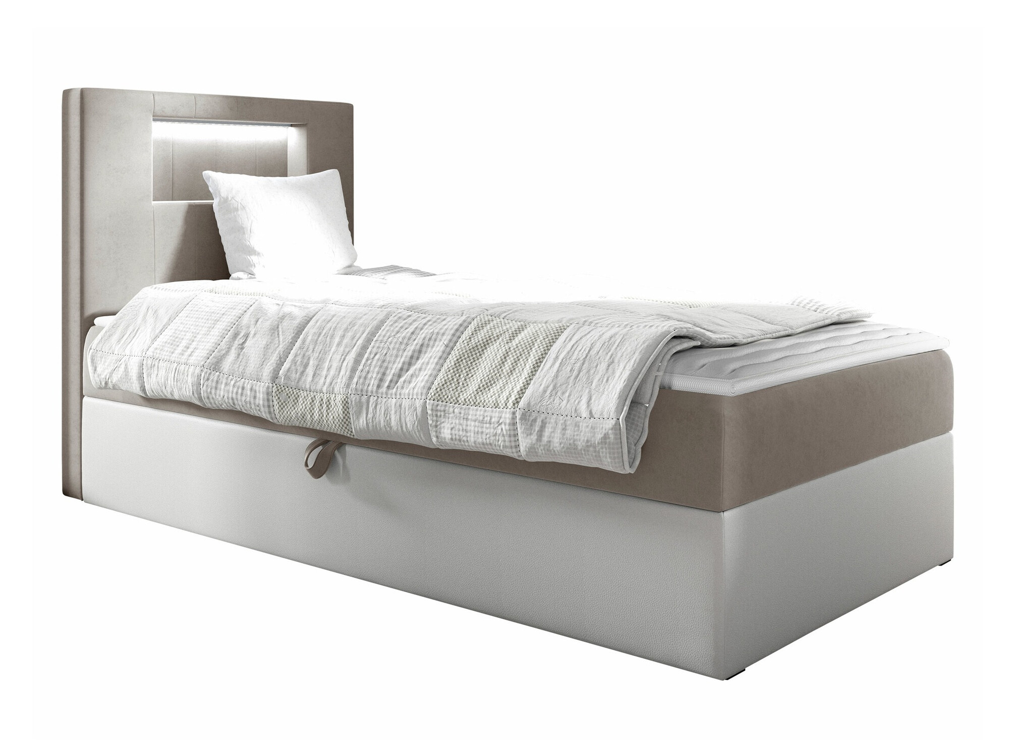 Pat boxspring Lucus V (Soft 017 + Fresh 1)