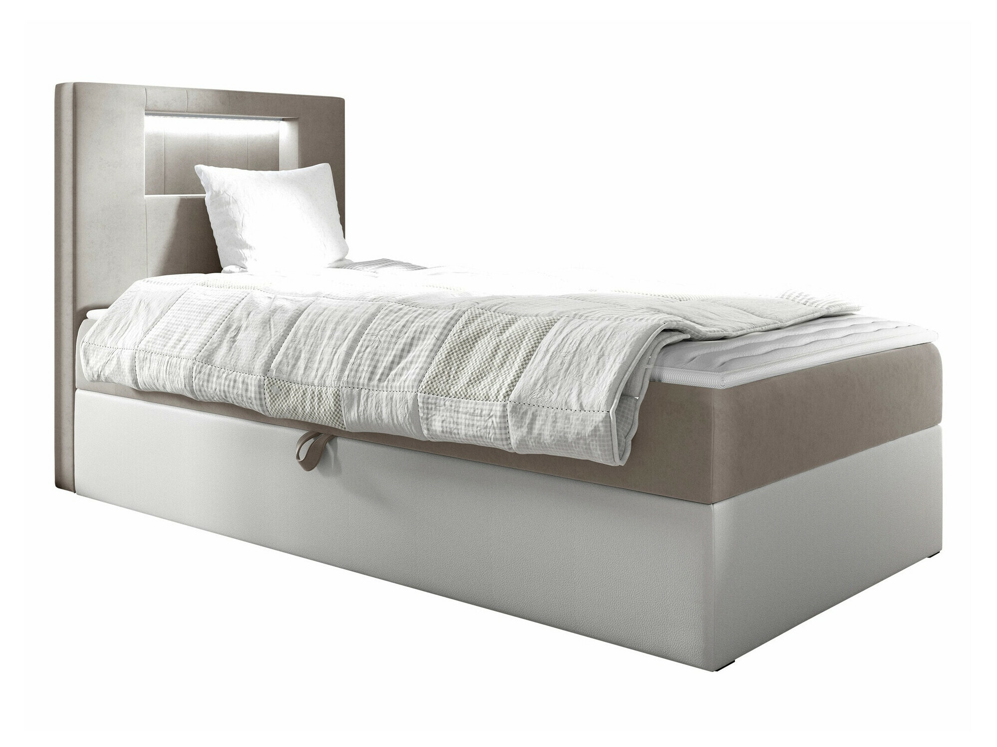 Pat boxspring Lucus V (Soft 017 + Fresh 1)