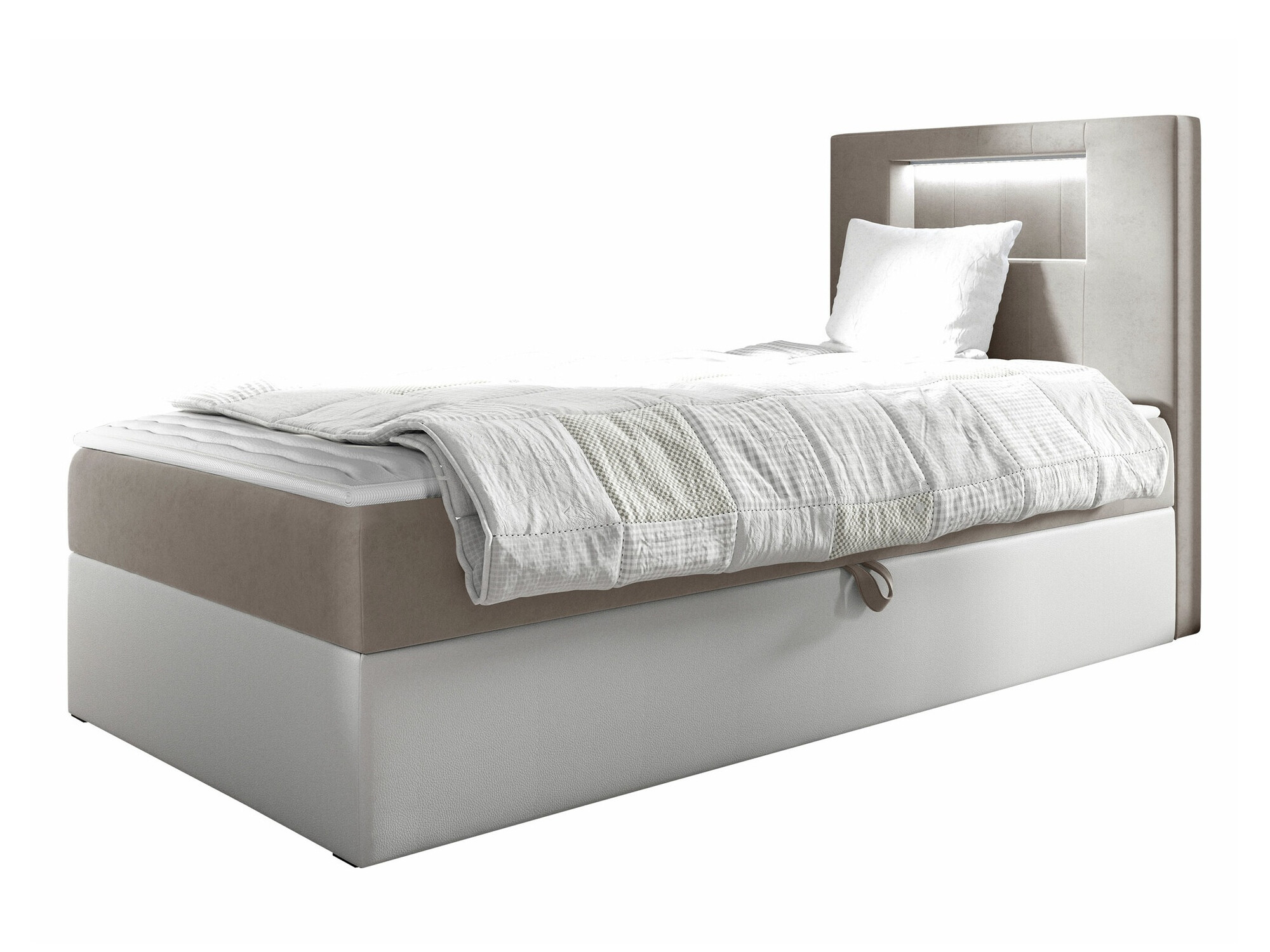 Pat boxspring Lucus V (Soft 017 + Fresh 1)