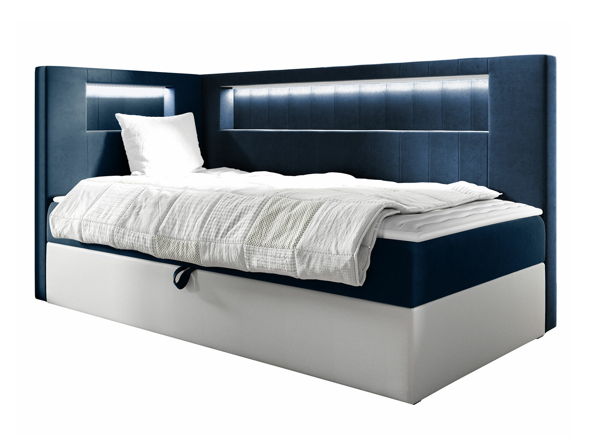 Pat boxspring Lucus VIII (Soft 017 + Fresh 11)