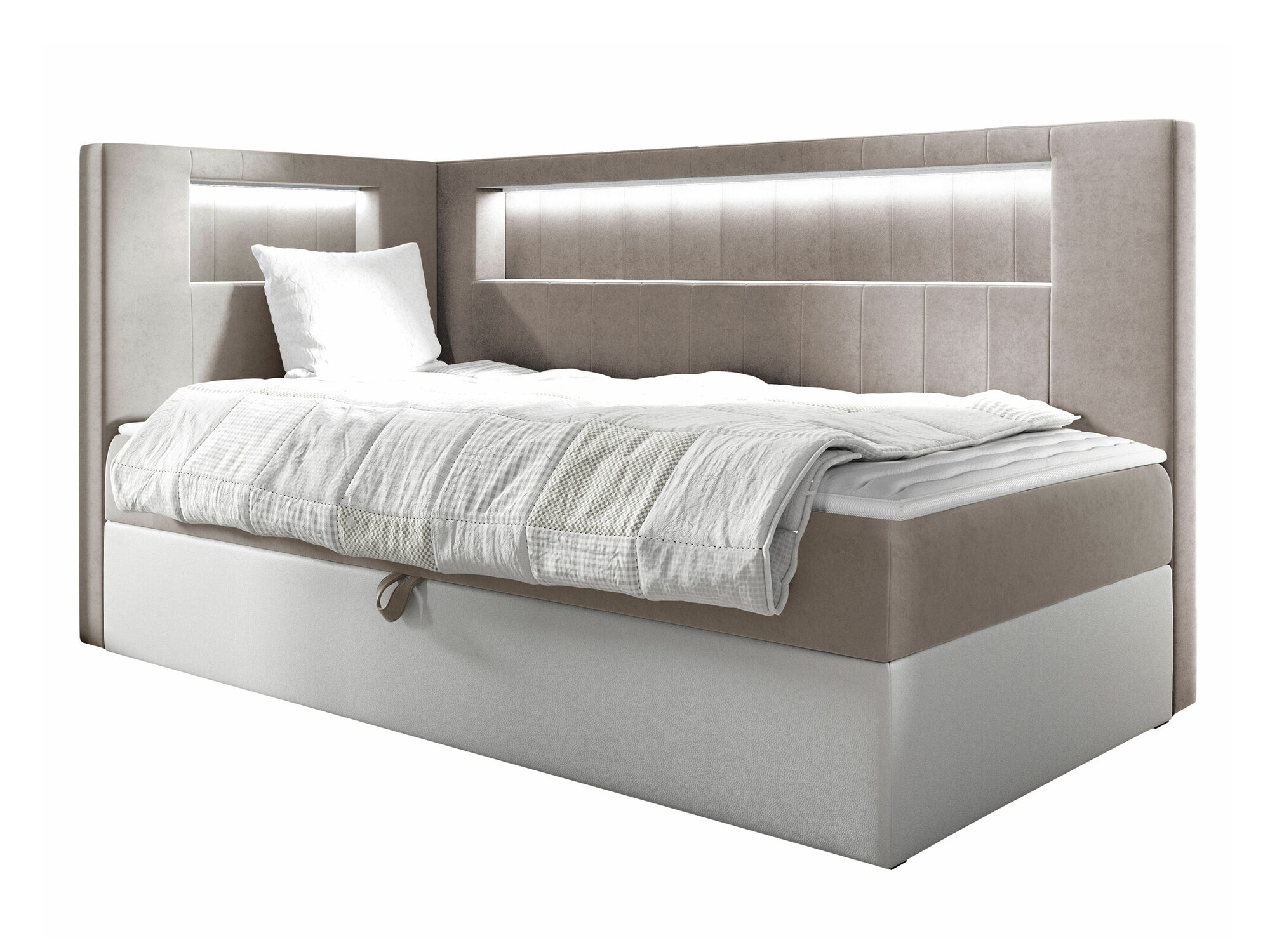 Pat boxspring Lucus VIII (Soft 017 + Fresh 1)