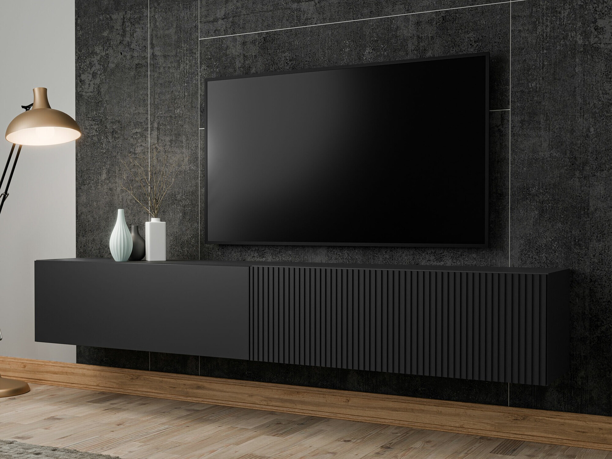Comodă TV Species (Negru)
