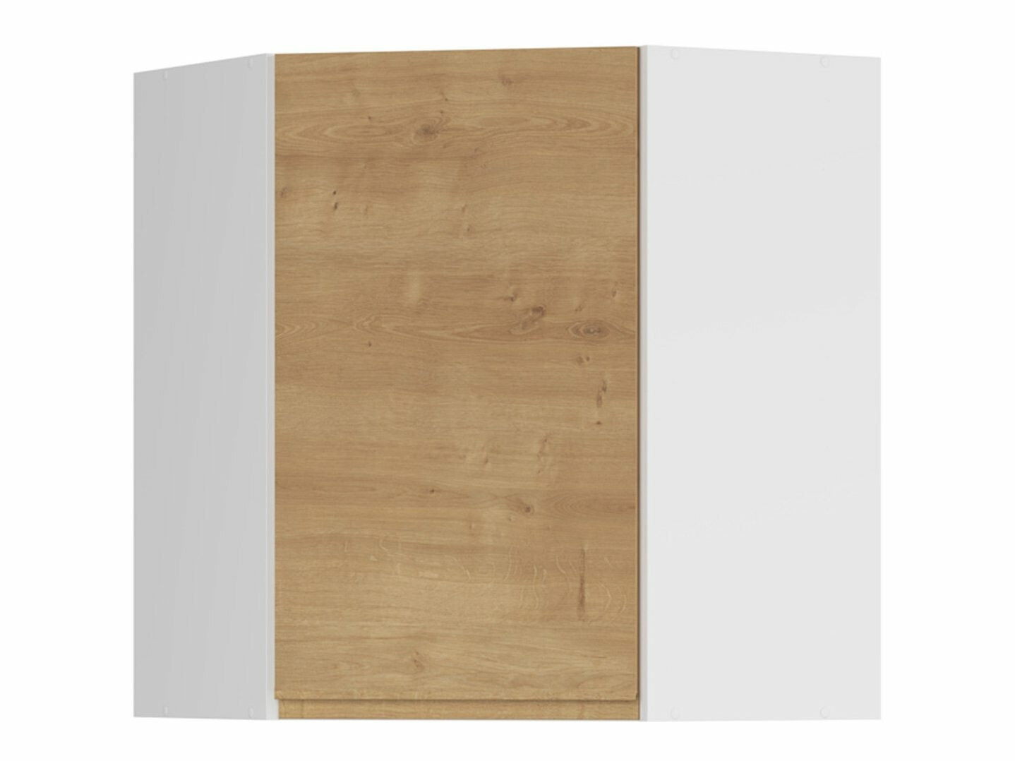 Dulap modular de colț pentru perete Soli Oak 152