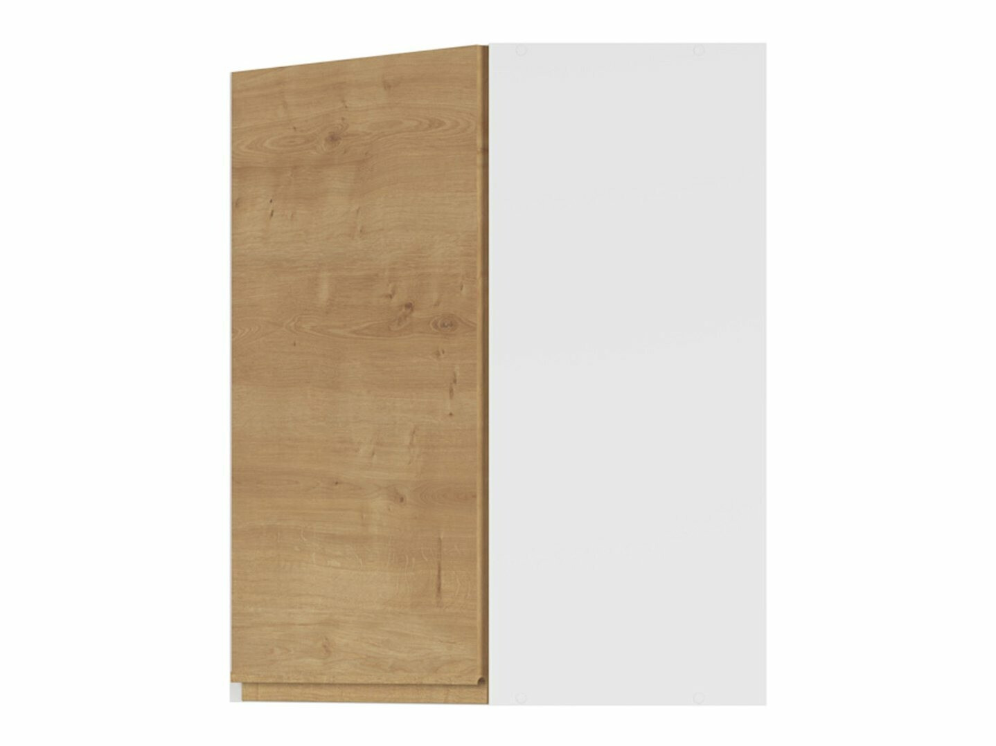 Dulap modular de colț pentru perete Soli Oak 152