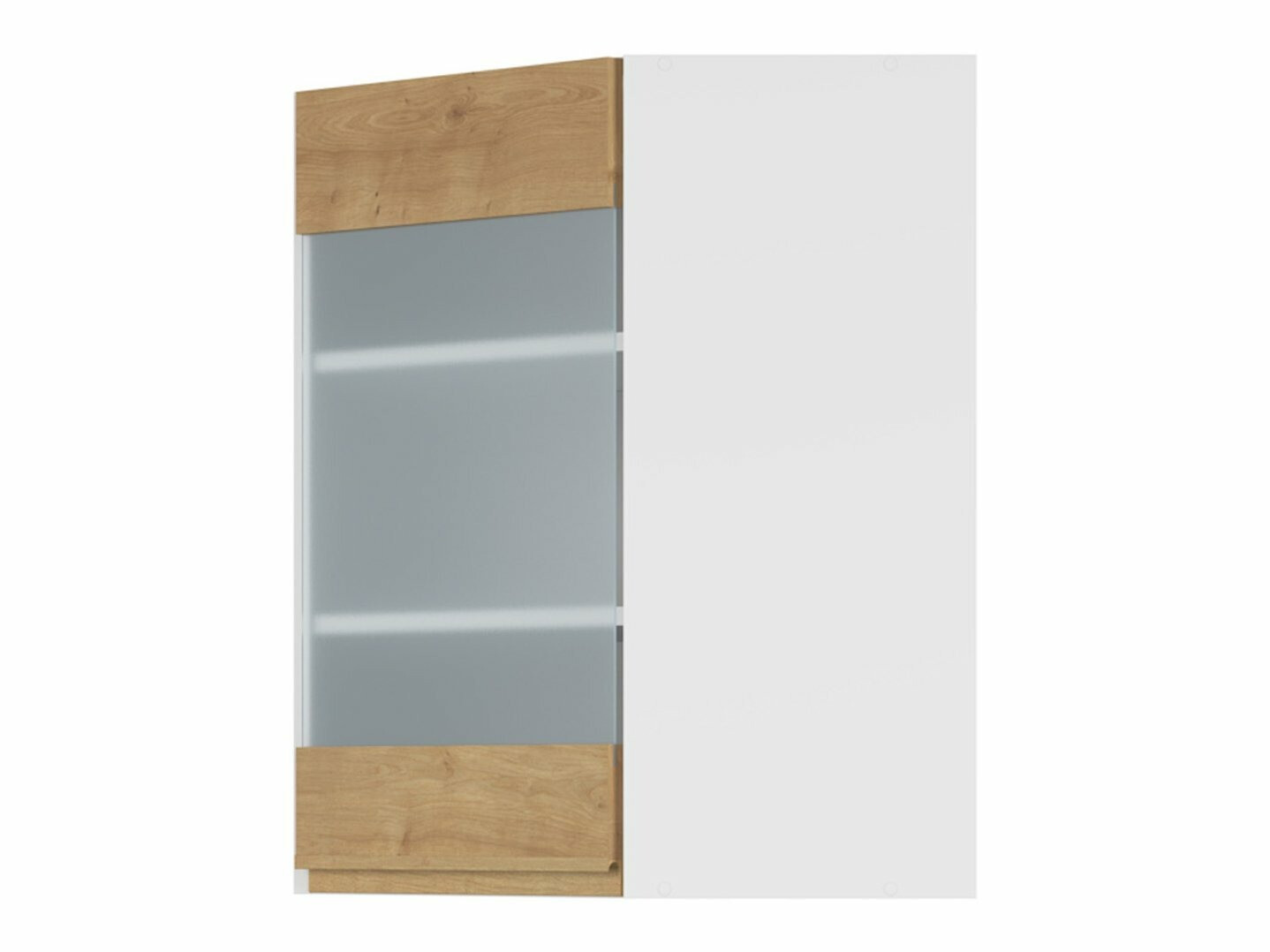 Dulap modular de colț pentru perete Soli Oak 153