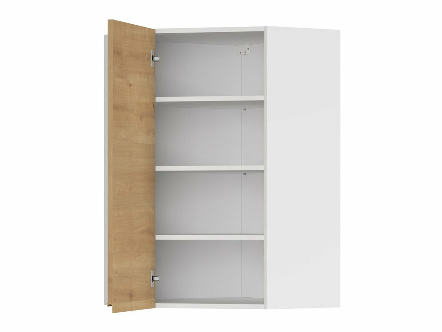 Dulap modular de colț pentru perete Soli Oak 154