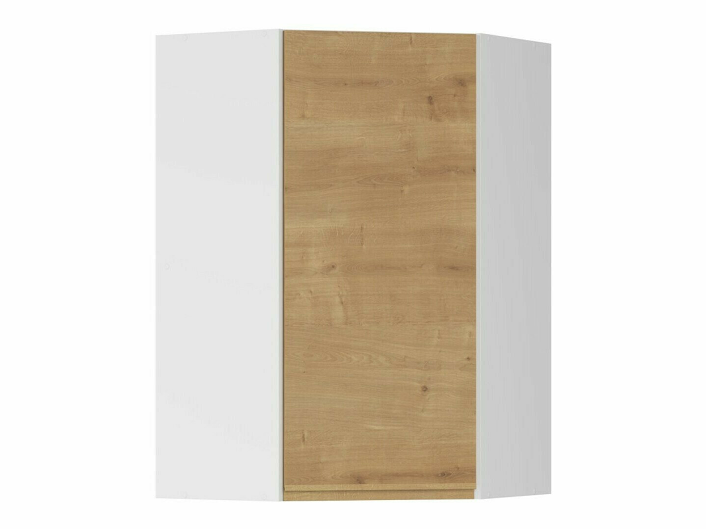 Dulap modular de colț pentru perete Soli Oak 154