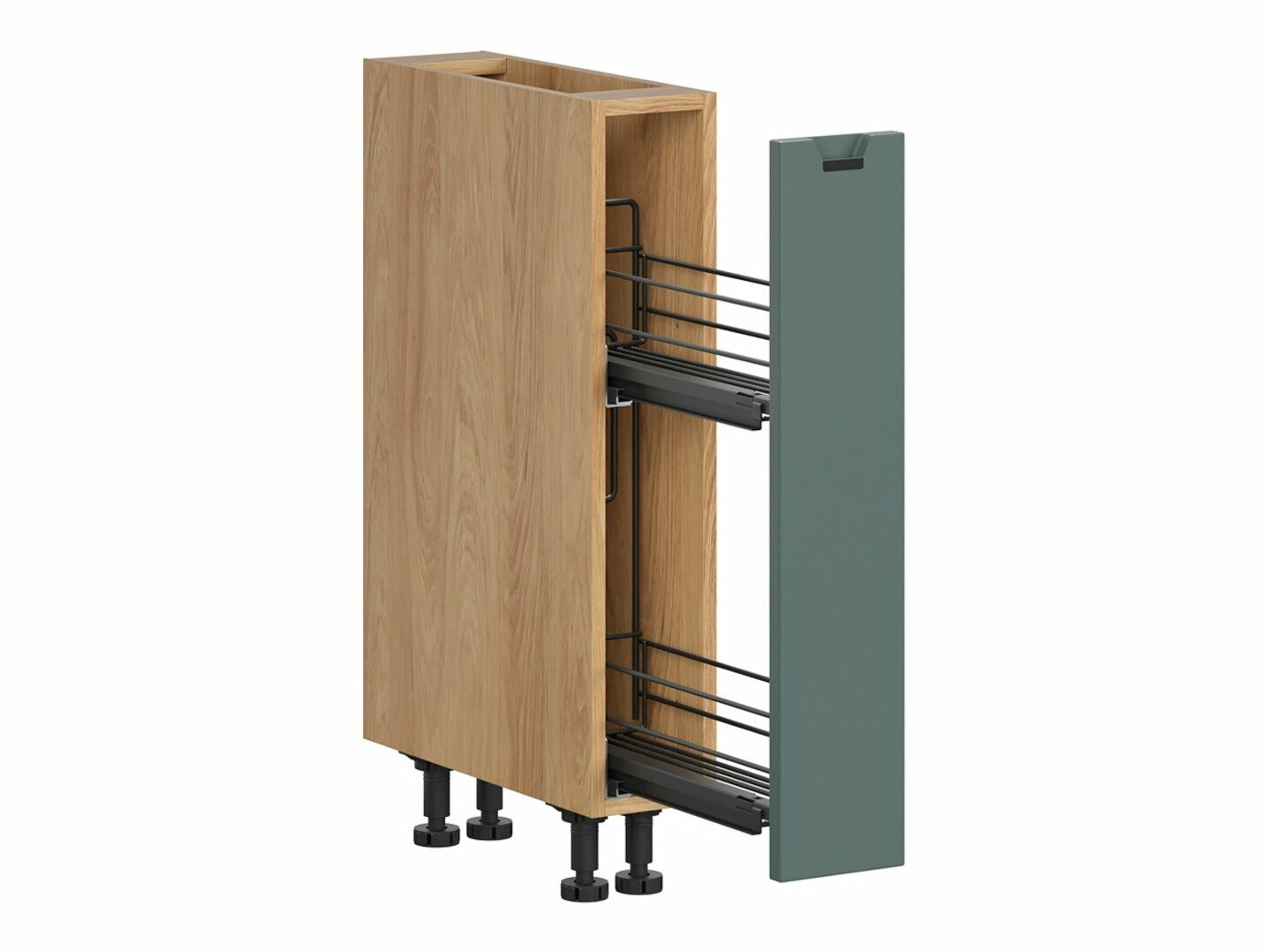 Dulap modular cu coș extensibil Riso Green 119