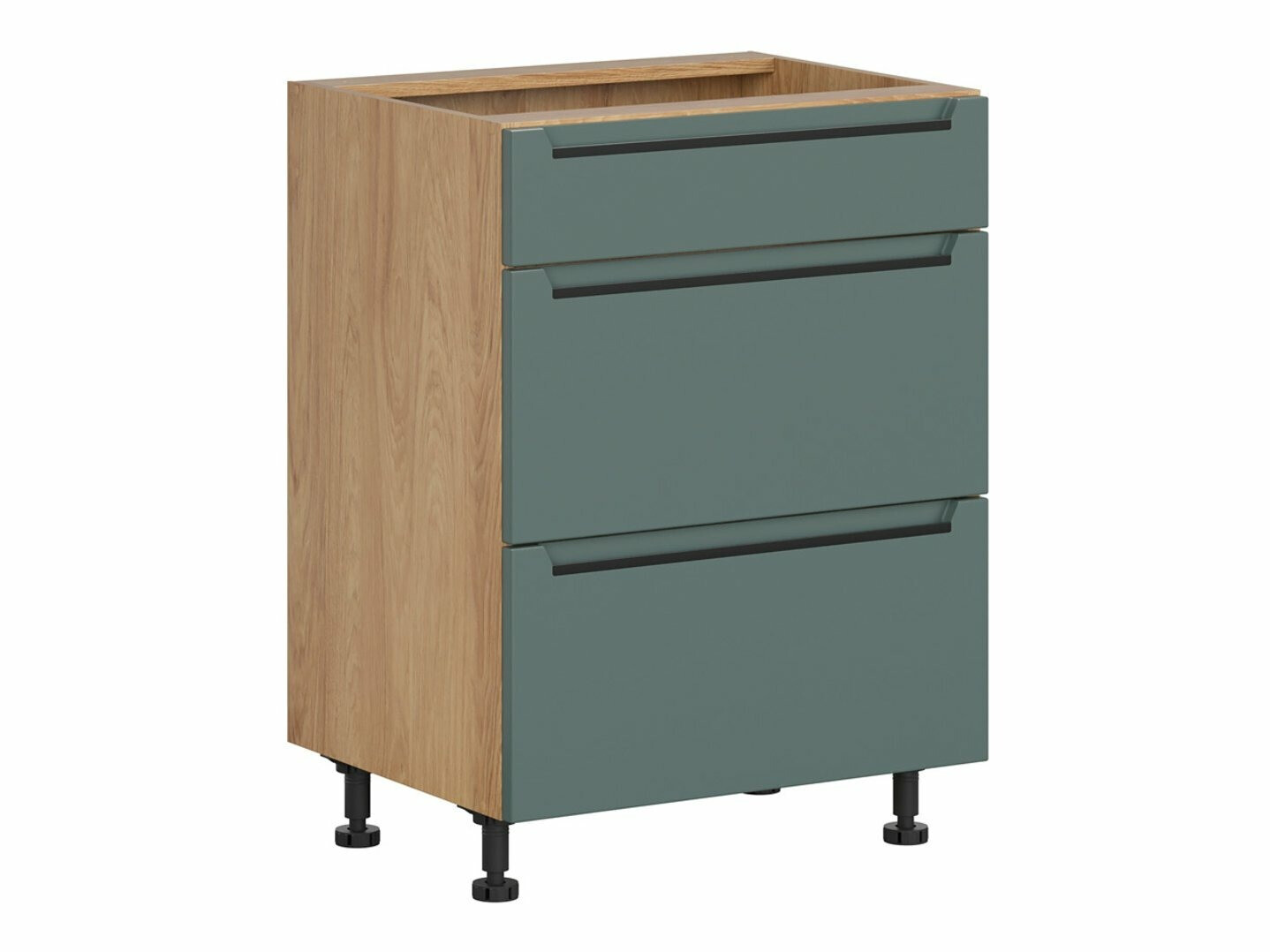 Dulap modular cu sertare Riso Green 107