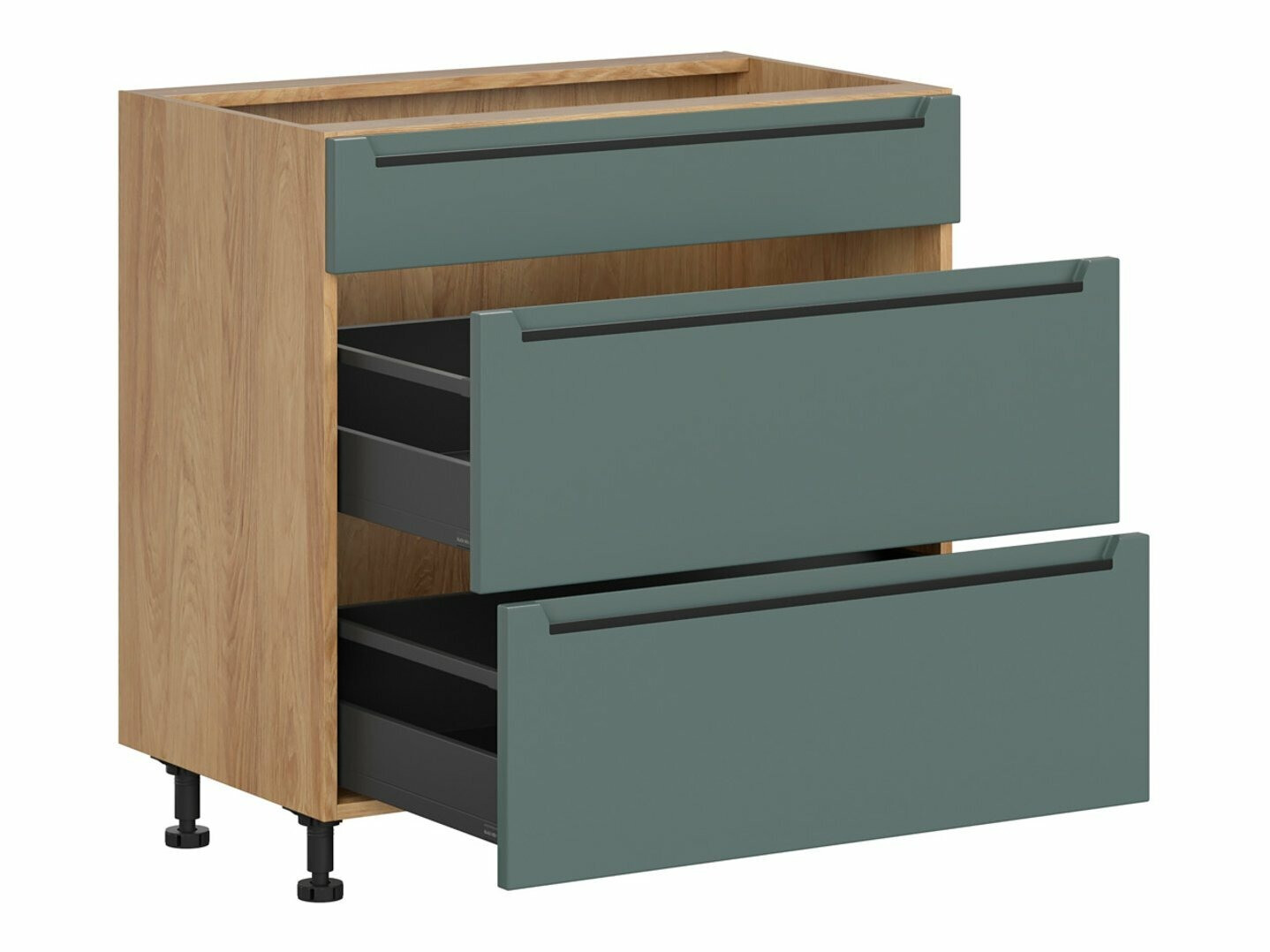 Dulap modular cu sertare Riso Green 108