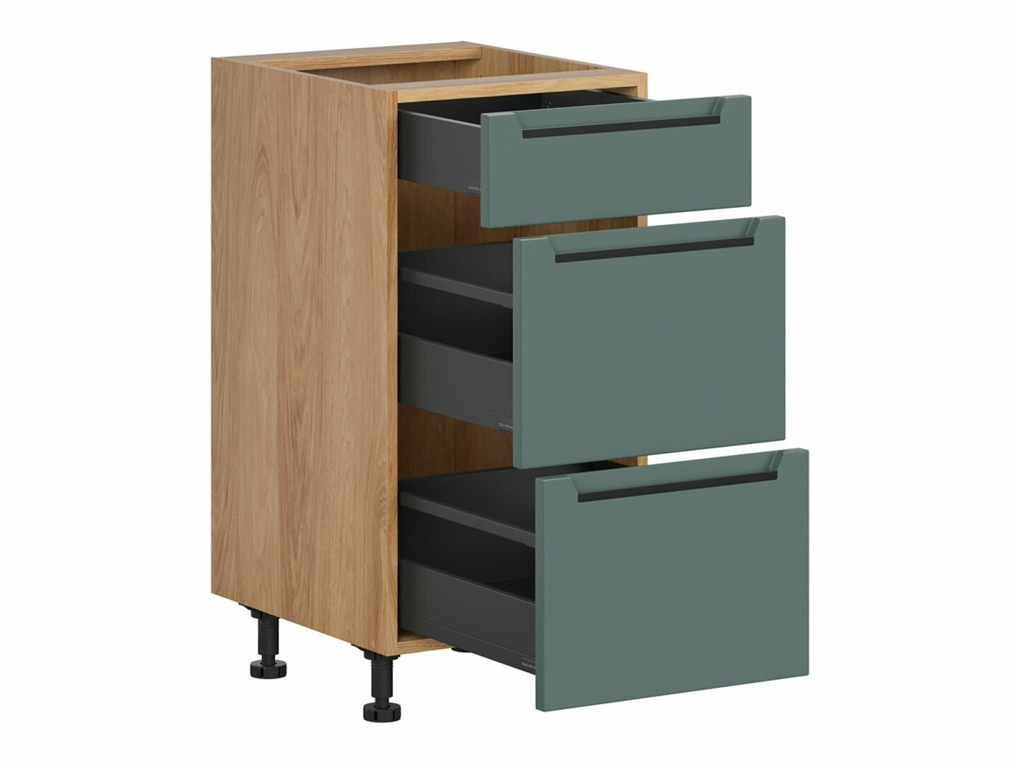 Dulap modular cu sertare Riso Green 109