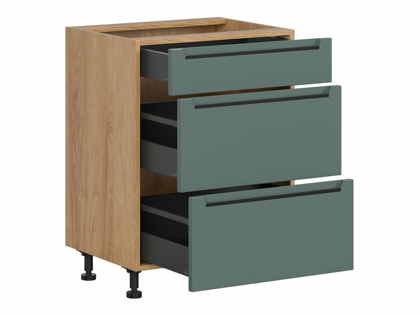 Dulap modular cu sertare Riso Green 110