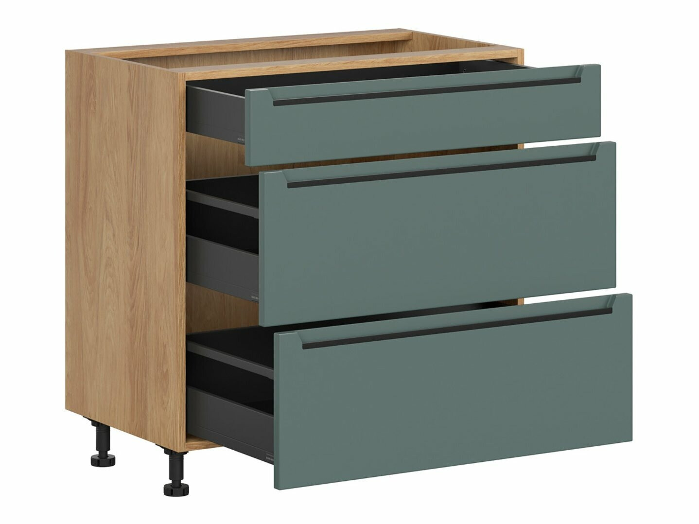 Dulap modular cu sertare Riso Green 111