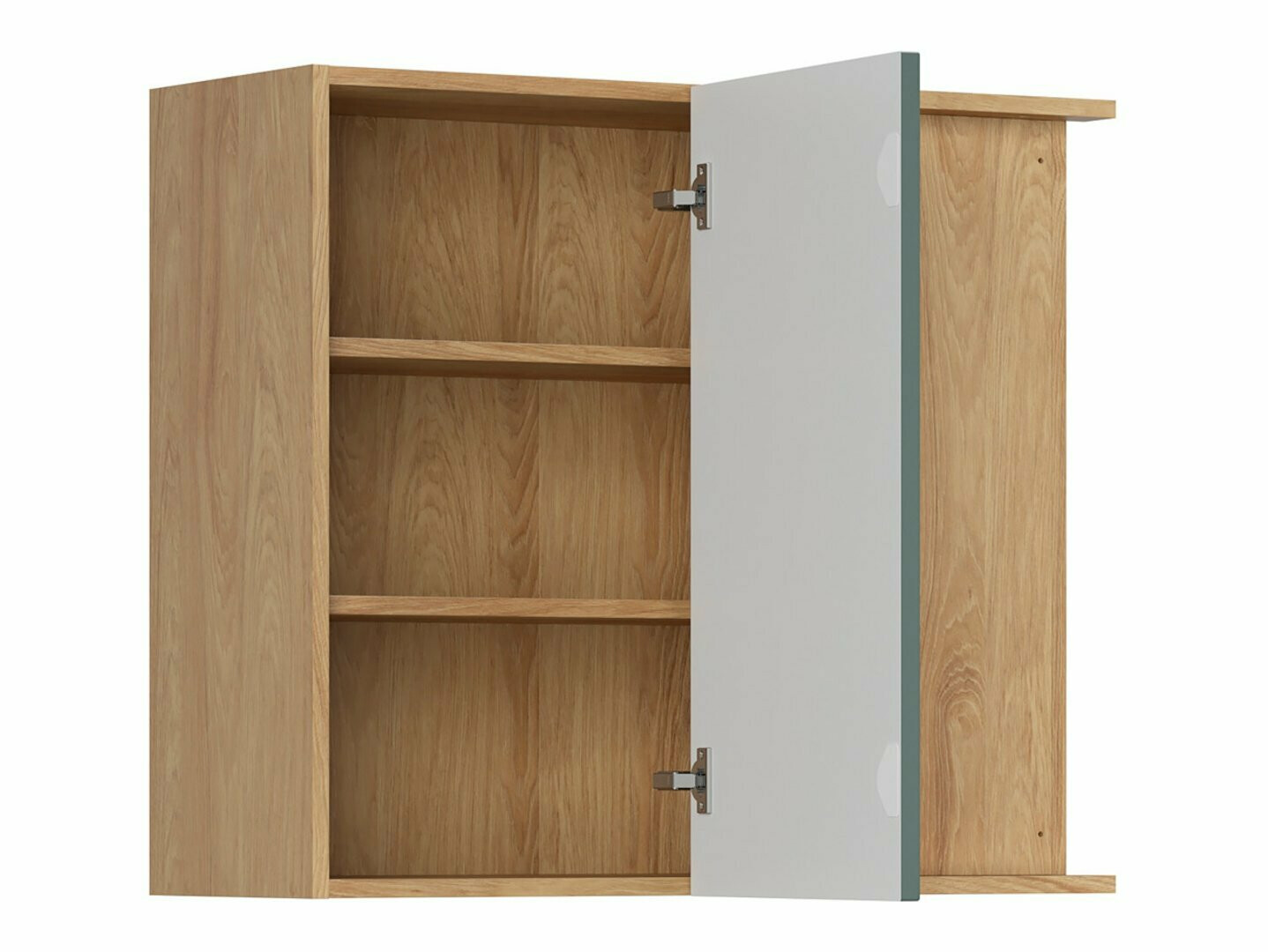 Dulap modular de colț pentru perete Riso Green 157