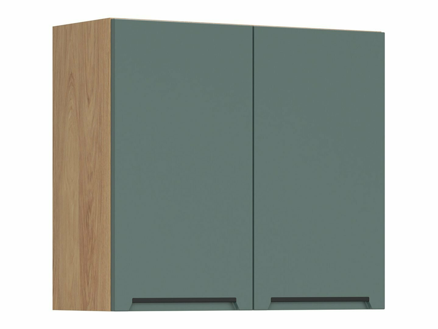Dulap modular de perete cu suport pentru vase Riso Green 154