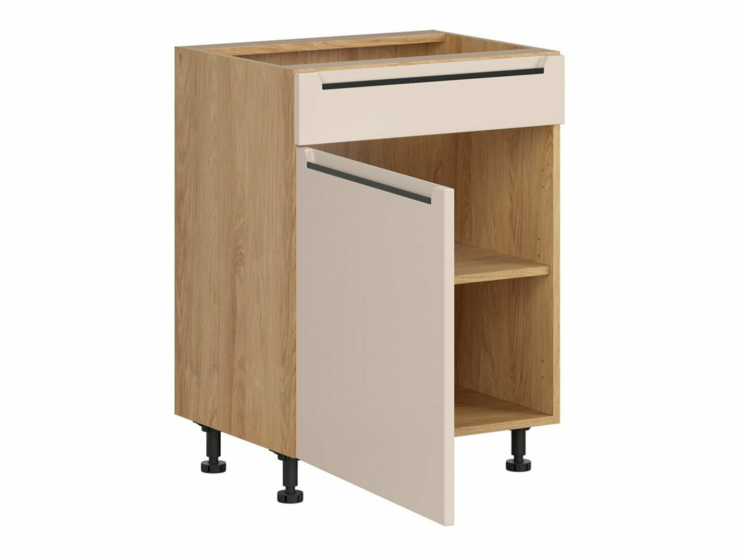 Dulap modular cu uși Riso Beige 100