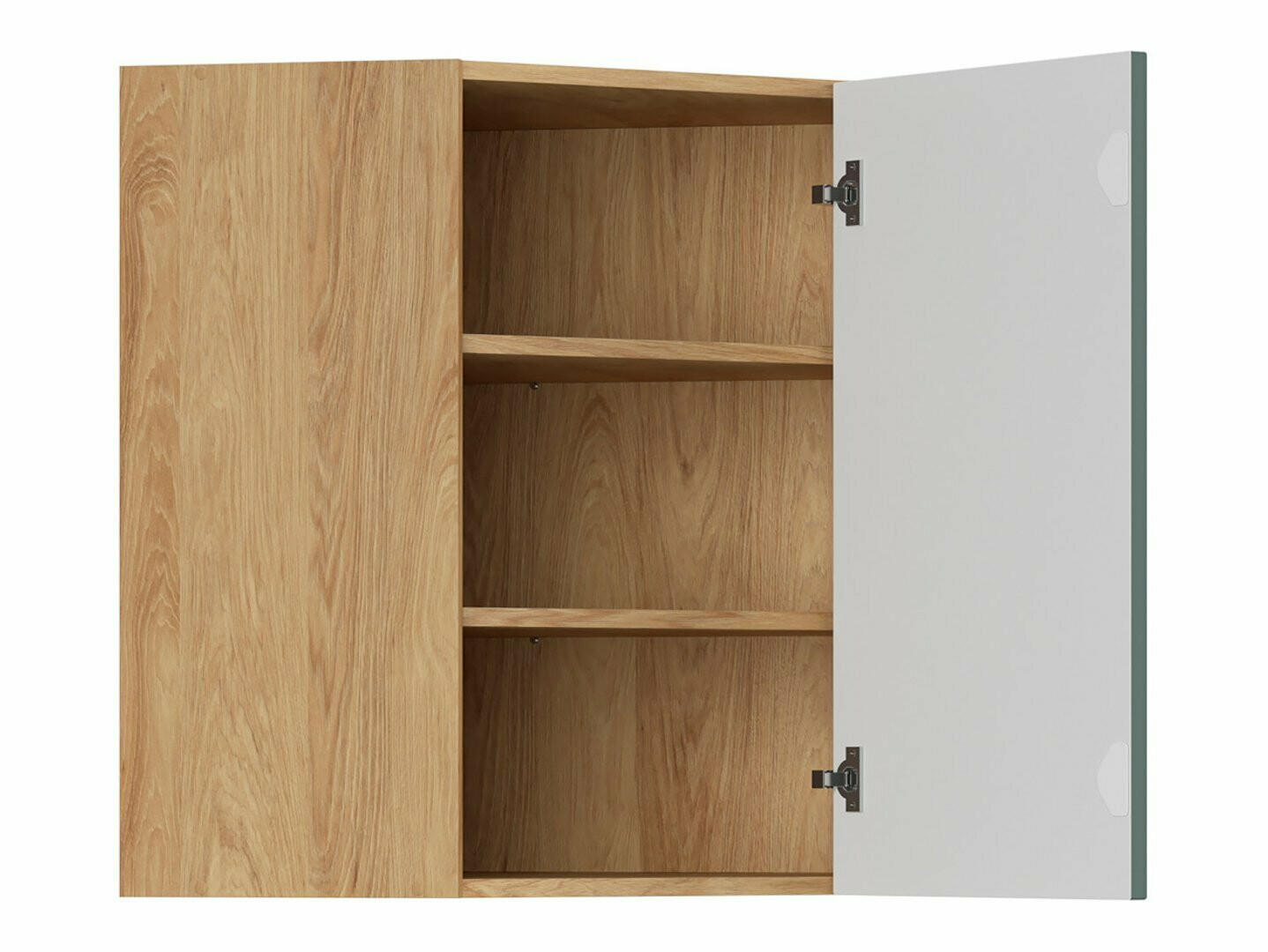Dulap modular de colț pentru perete Riso Green 160