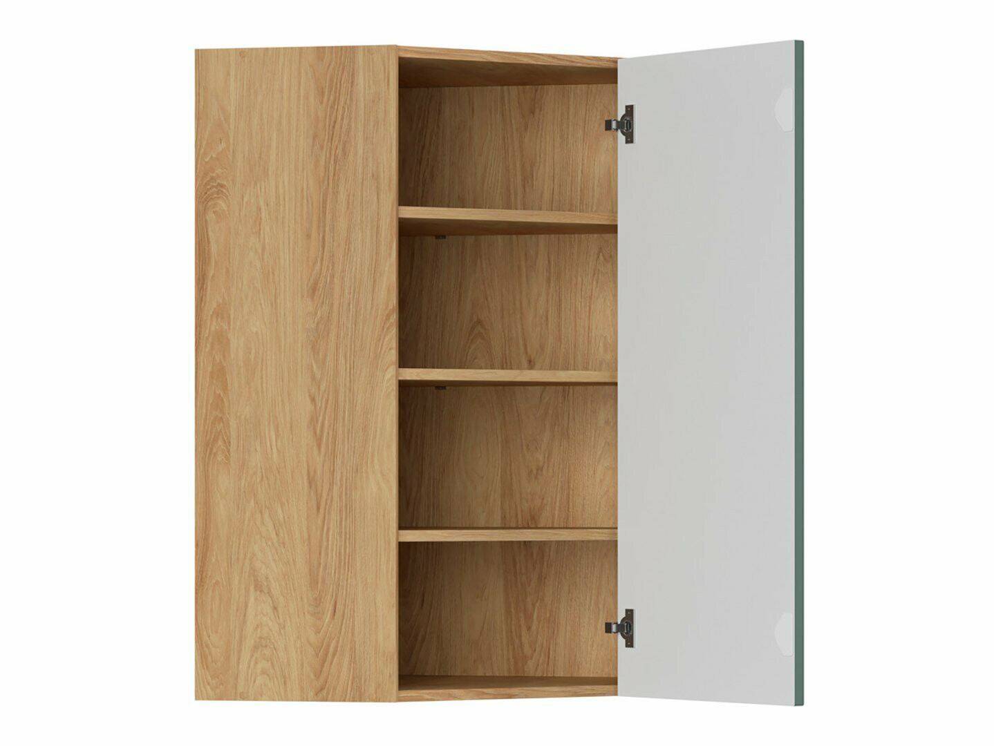Dulap modular de colț pentru perete Riso Green 162