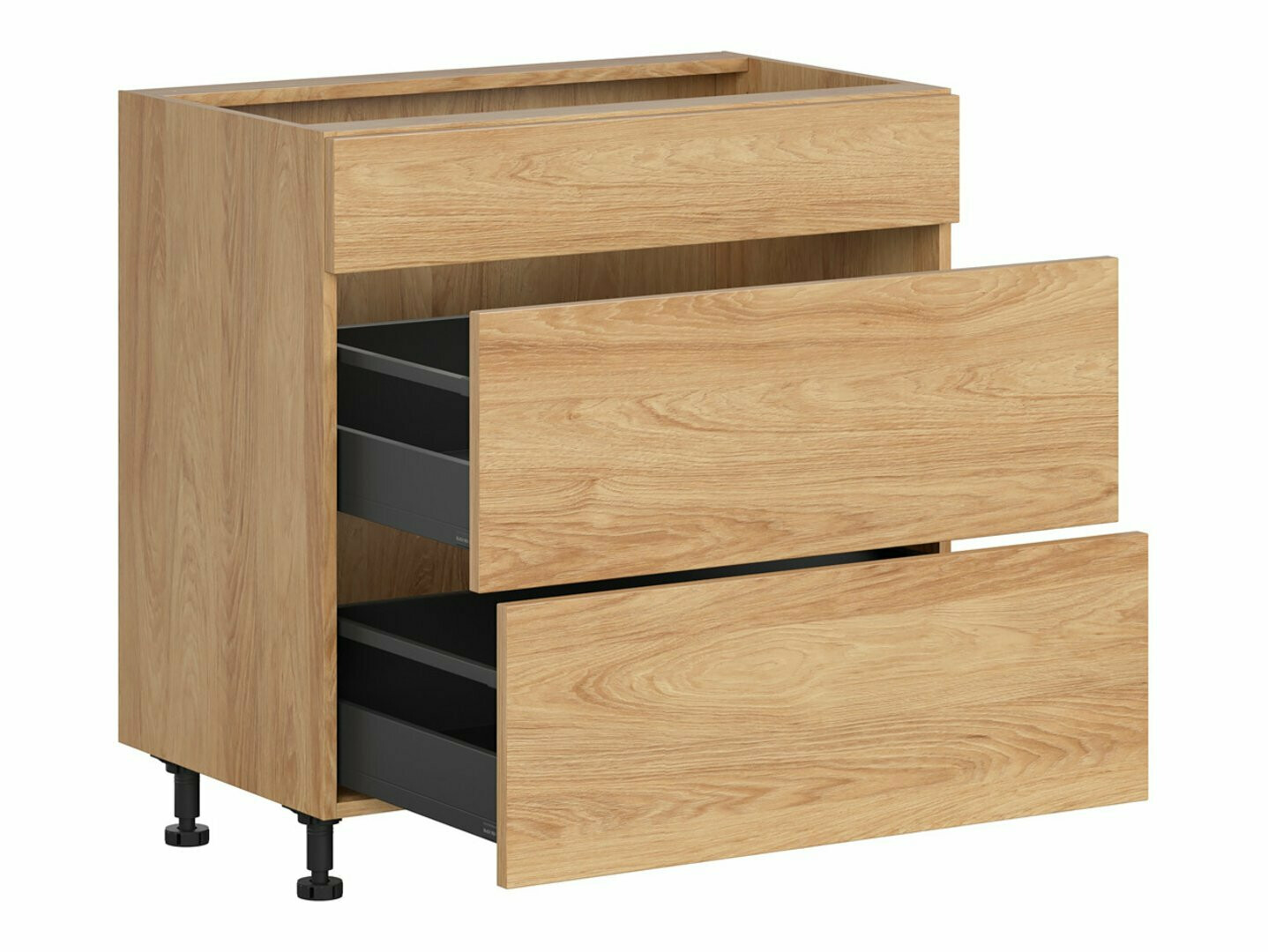 Dulap modular cu sertare Amper Oak 108
