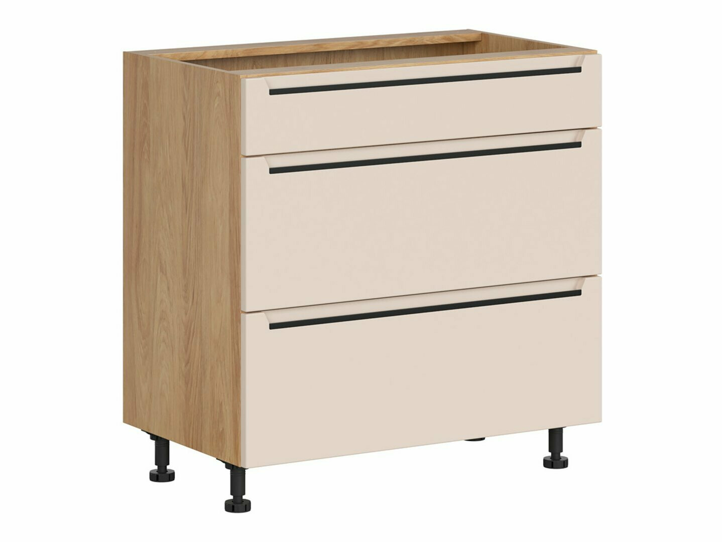 Dulap modular cu sertare Riso Beige 108