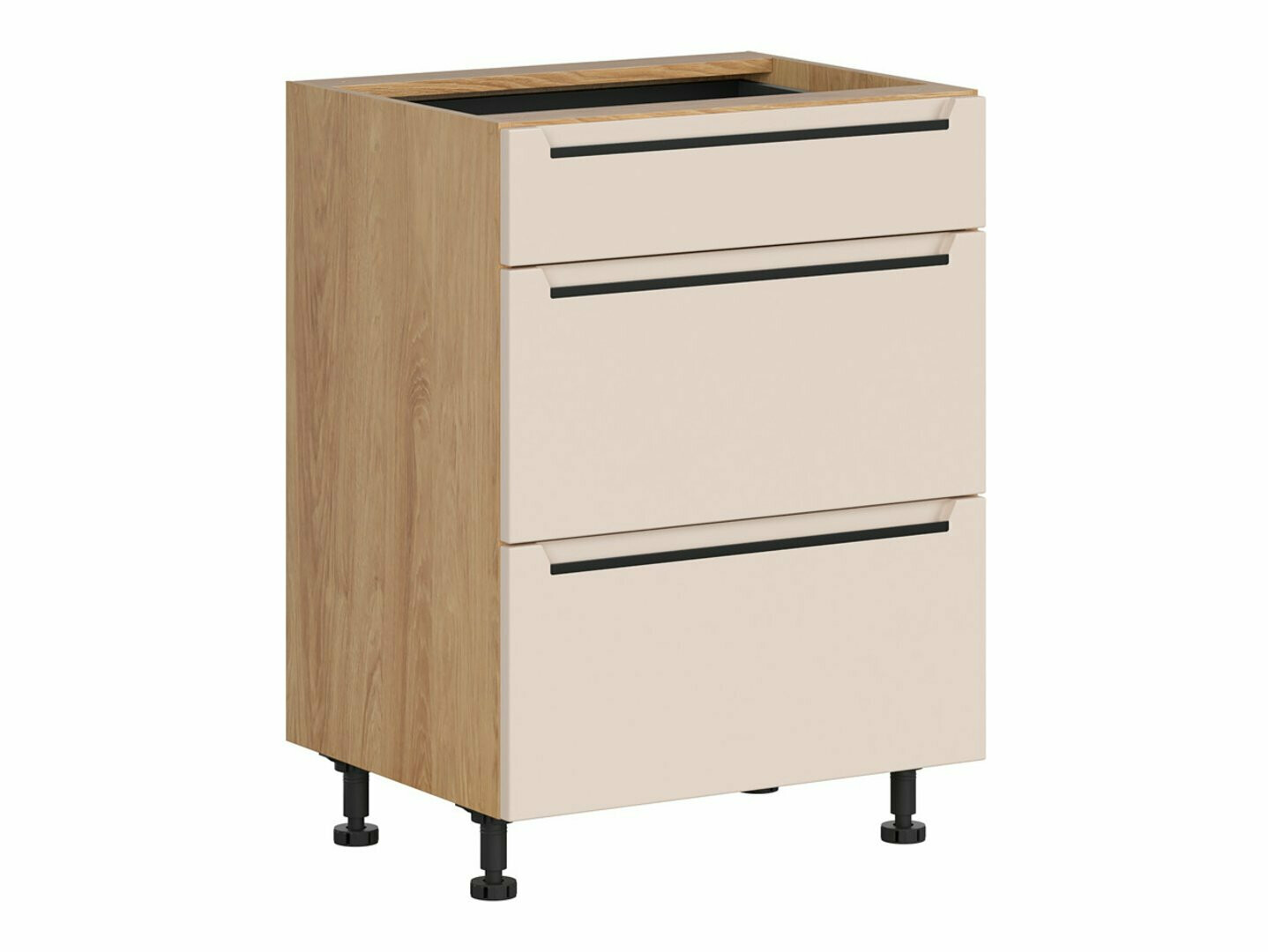 Dulap modular cu sertare Riso Beige 110