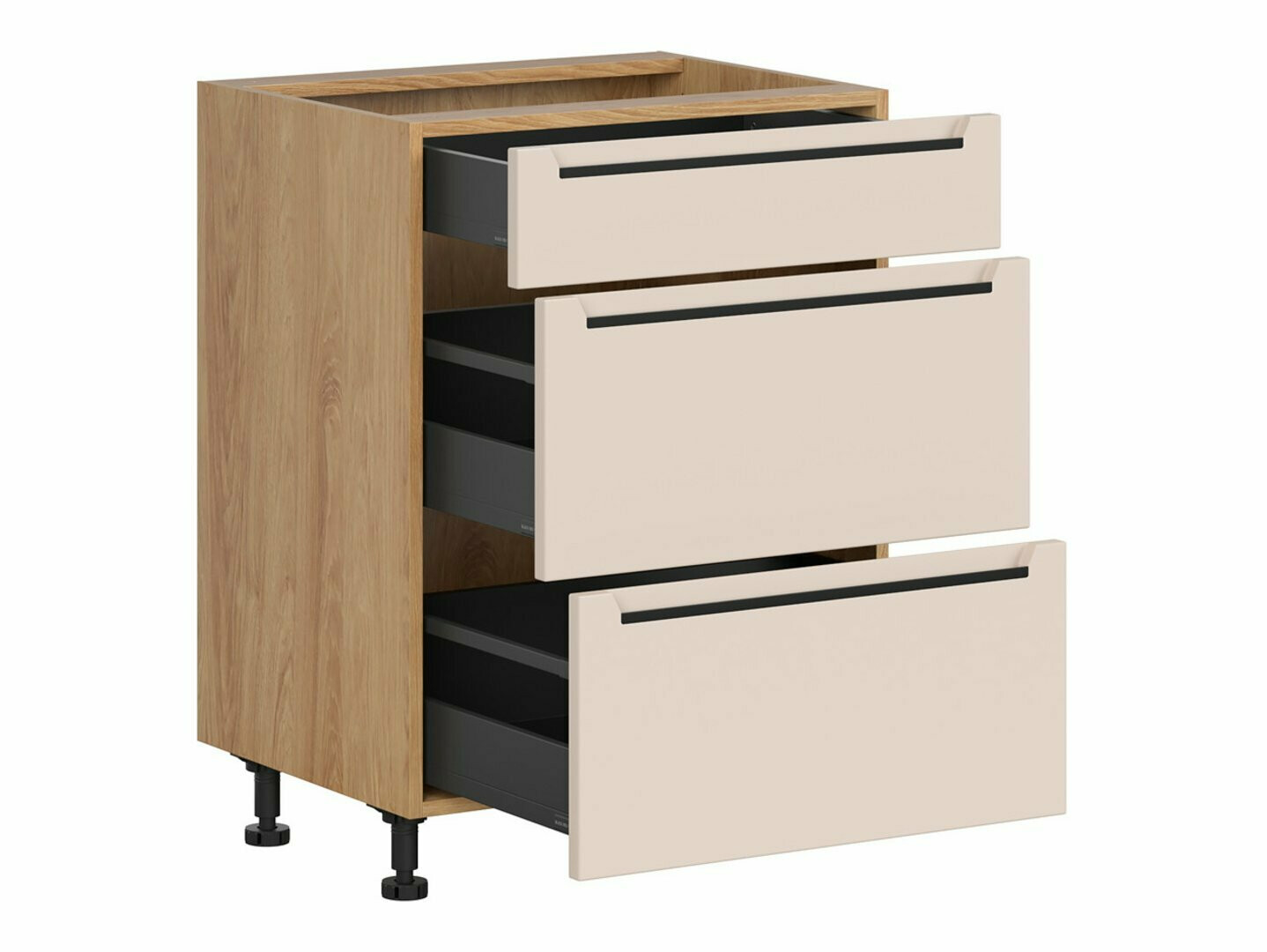 Dulap modular cu sertare Riso Beige 110