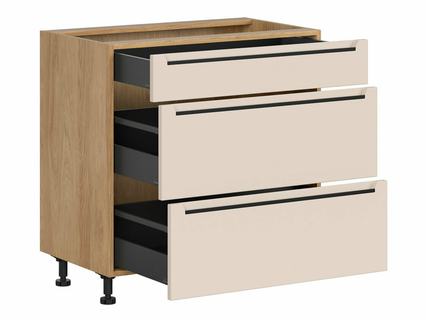 Dulap modular cu sertare Riso Beige 111