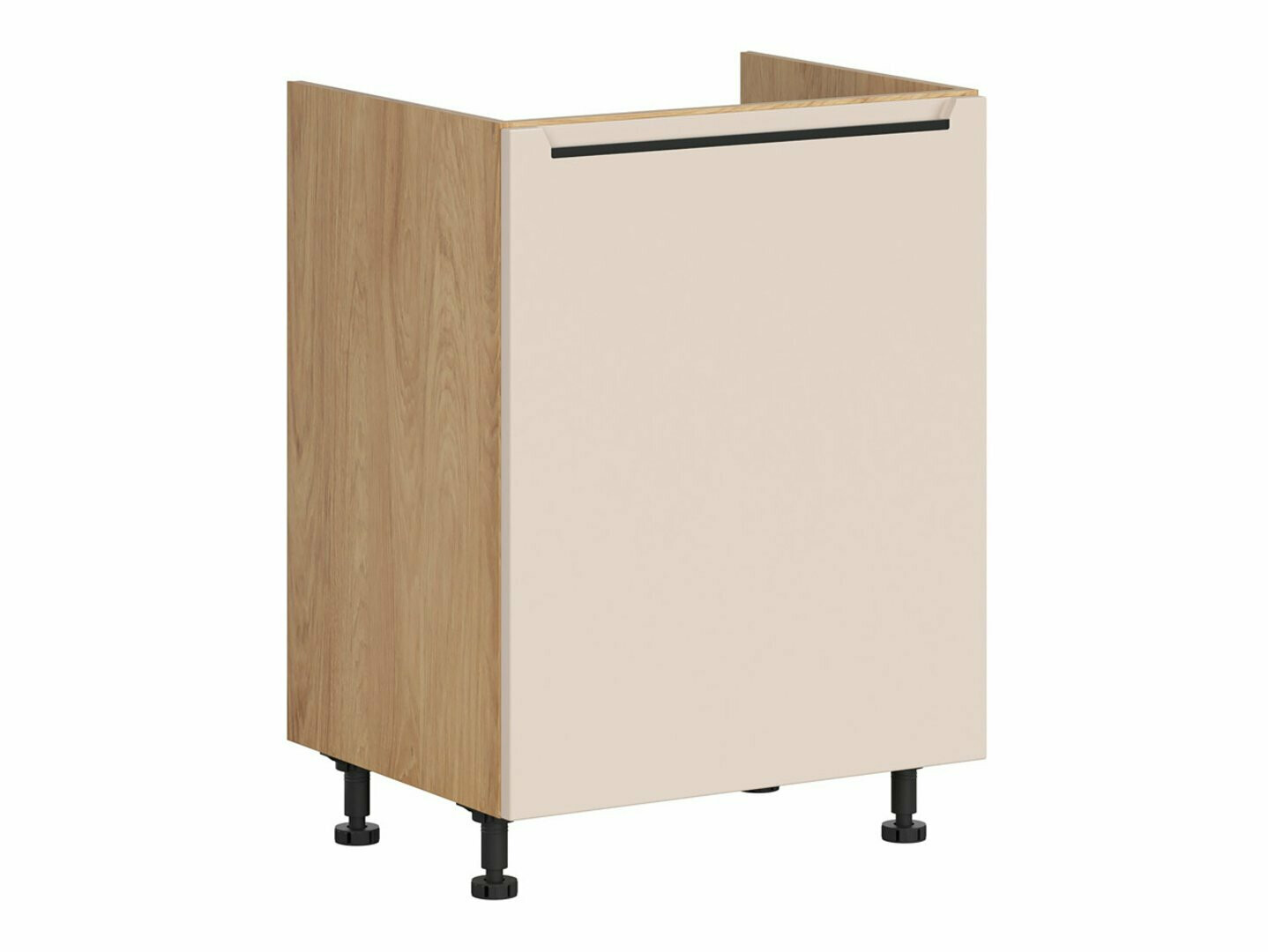Dulap modular cu uși pentru chiuvetă Riso Beige 124
