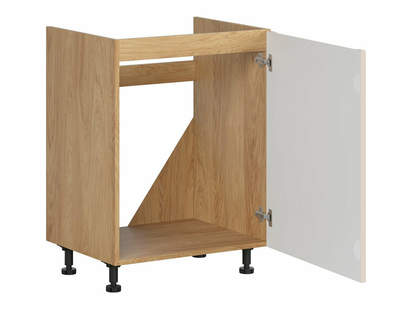 Dulap modular cu uși pentru chiuvetă Riso Beige 124