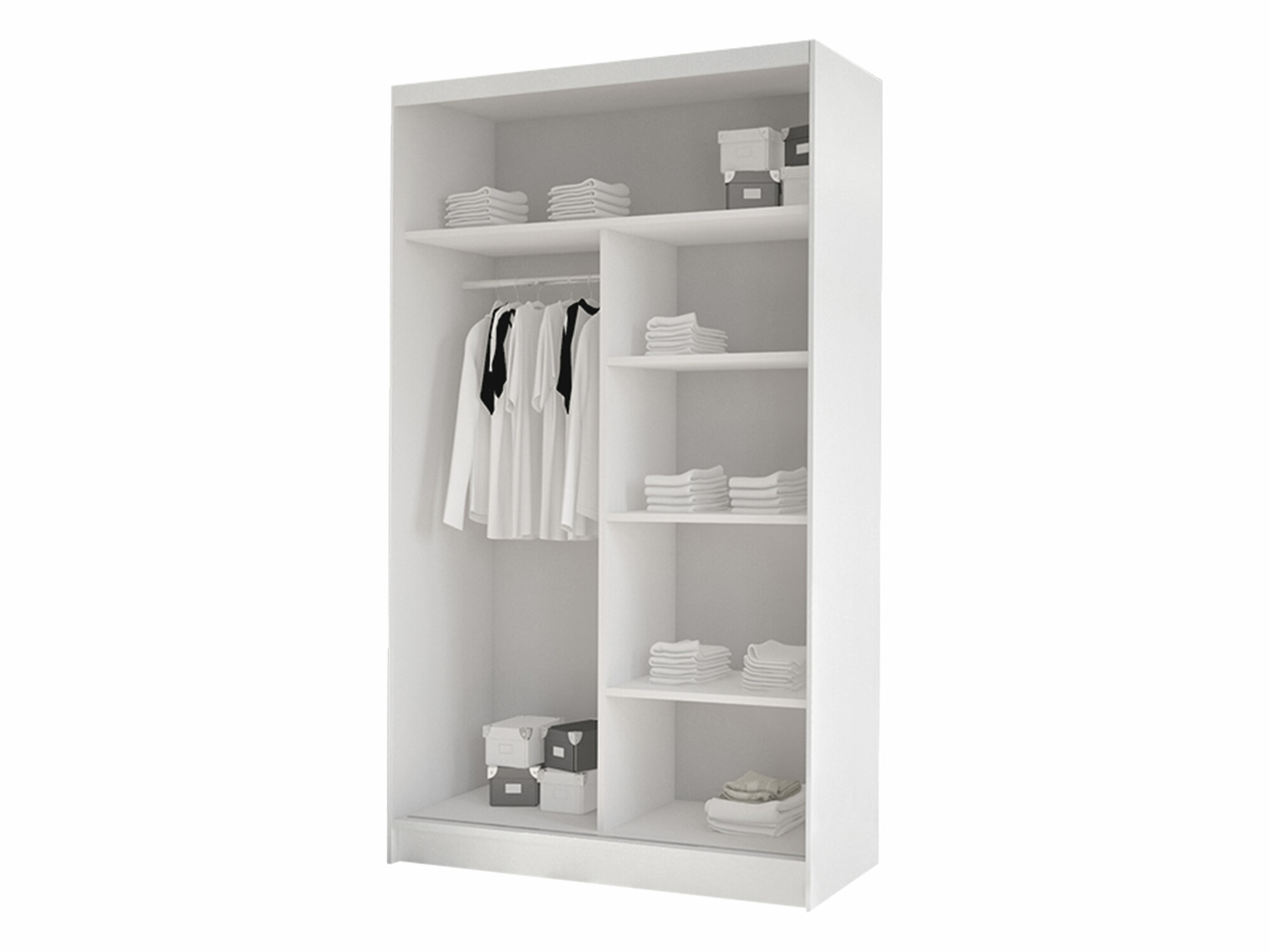 Dulap Closico Structor VI (Stejar Sonoma + Alb)
