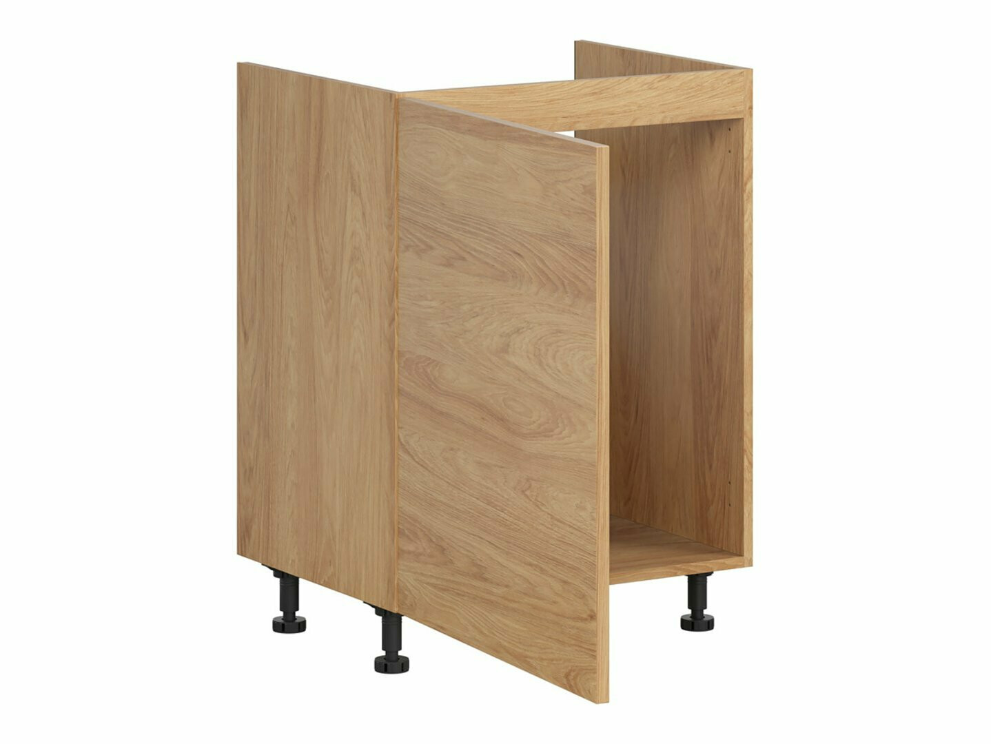 Dulap modular cu uși pentru chiuvetă Amper Oak 124