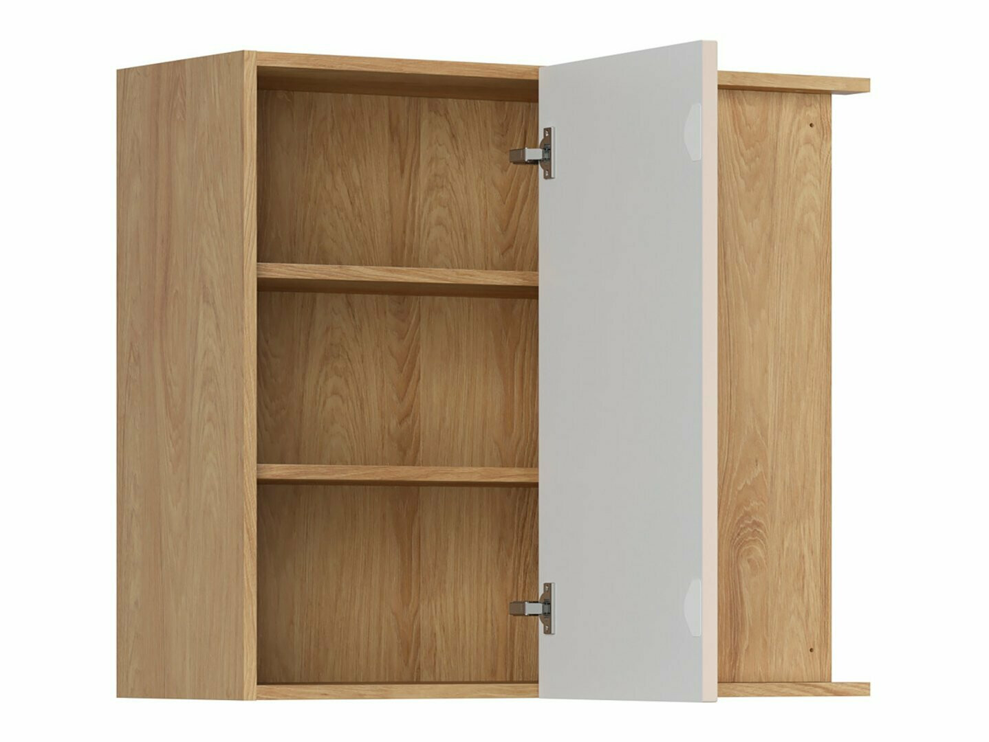 Dulap modular de colț pentru perete Riso Beige 156