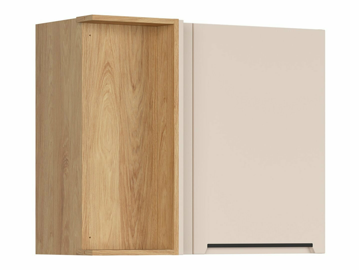 Dulap modular de colț pentru perete Riso Beige 158