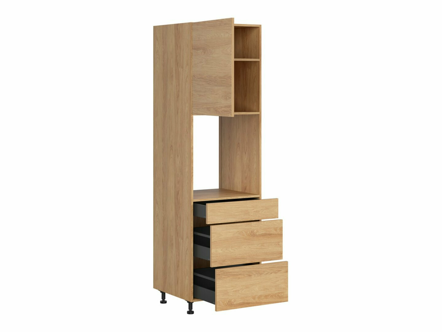 Dulap modular pentru electrocasnice incorporabile Amper Oak 133