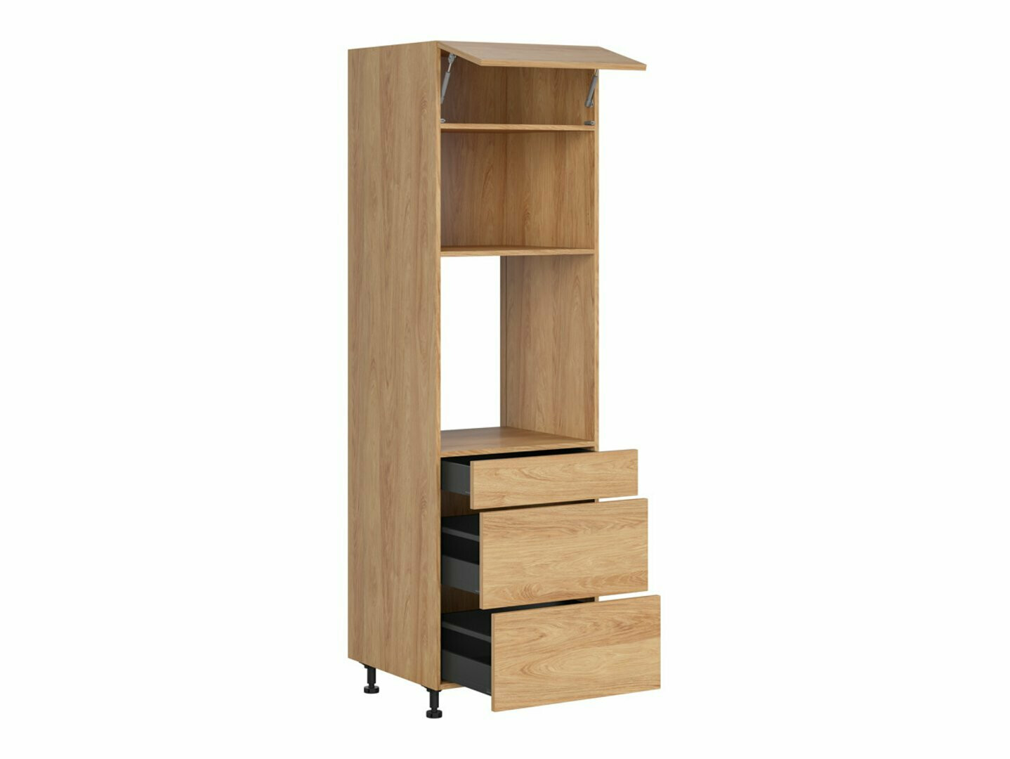 Dulap modular pentru electrocasnice incorporabile Amper Oak 134