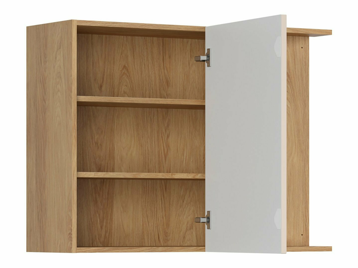 Dulap modular de colț pentru perete Riso Beige 158