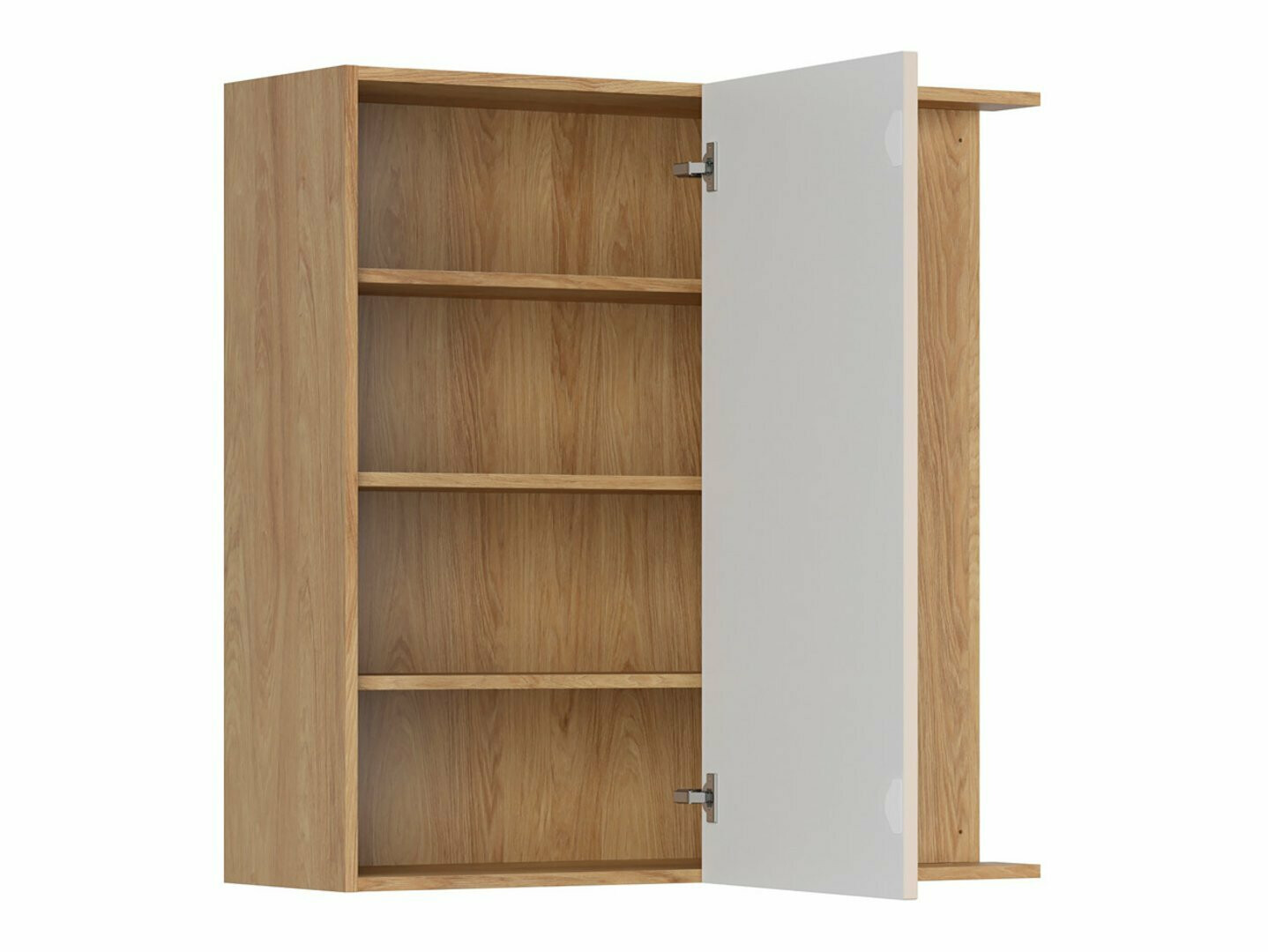 Dulap modular de colț pentru perete Riso Beige 159