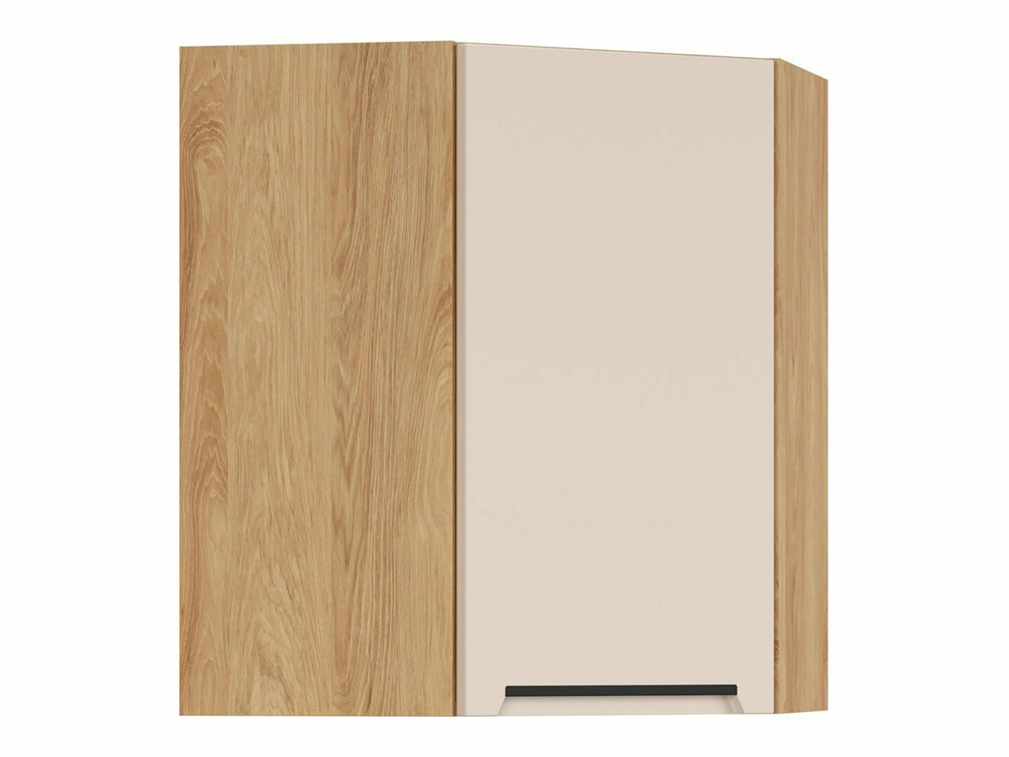 Dulap modular de colț pentru perete Riso Beige 160